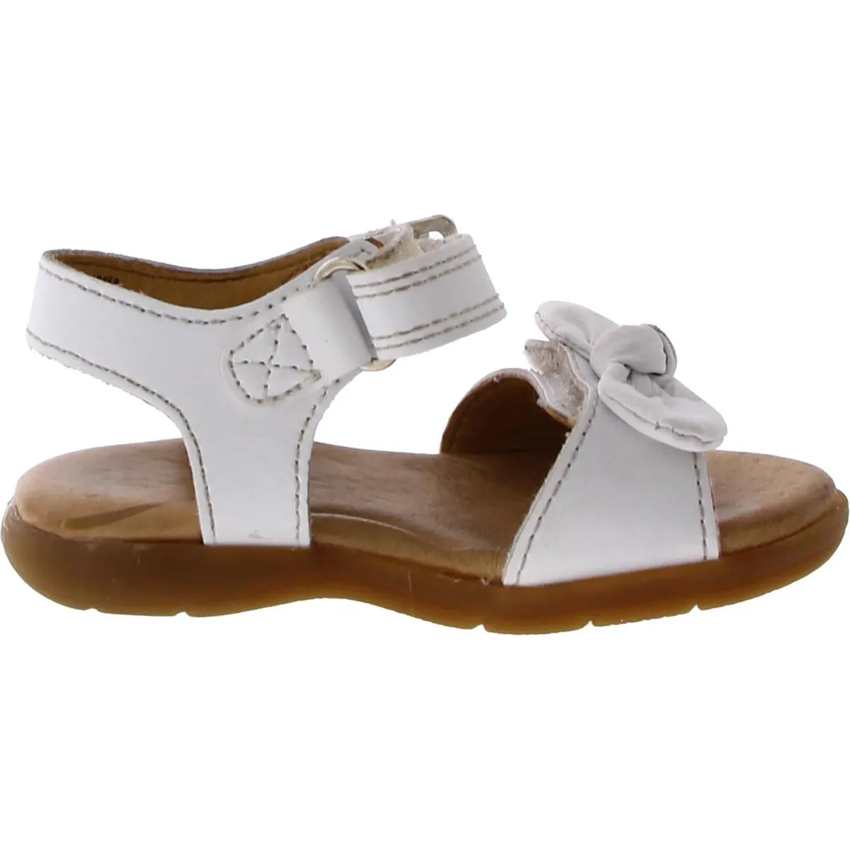 SR Whitney Girls Toddler Faux Leather Ankle Strap