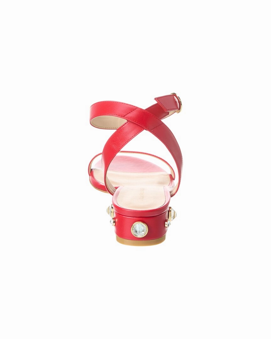 Stuart Weitzman Dancer Allshine 25 Leather Sandal
