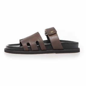 SUMMER PASSION PLAIN - DARK BROWN (NUBUCK)