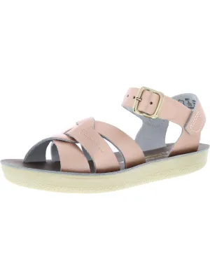 Swimmer Girls Flat Open Toe Ankle Strap