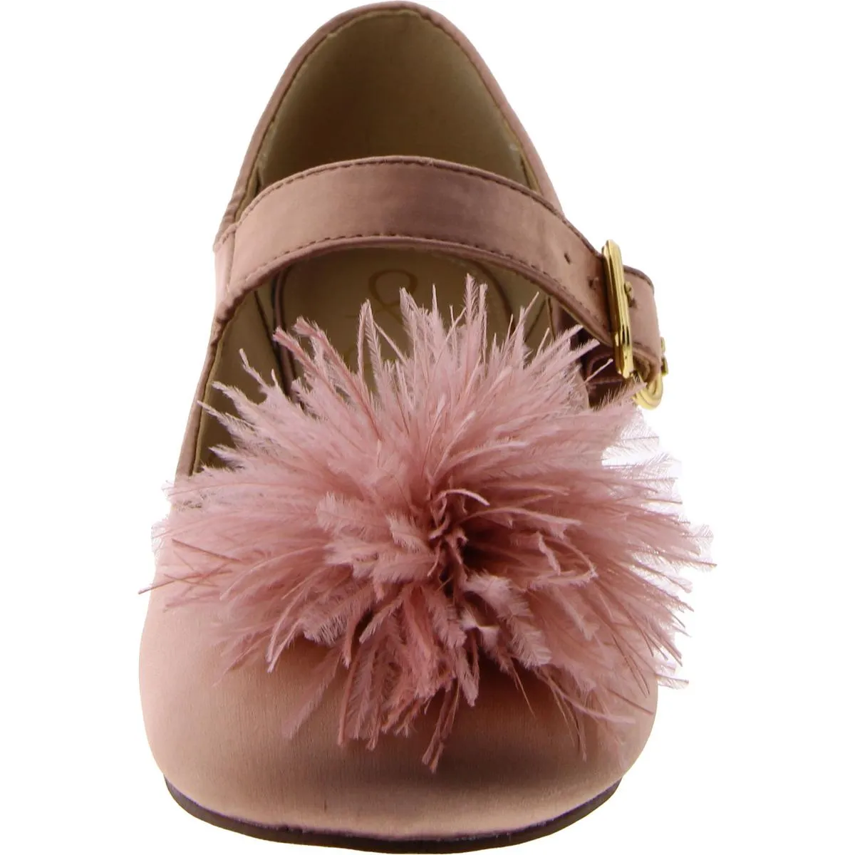 Talia Girls Big Kid Satin Mary Jane Heels