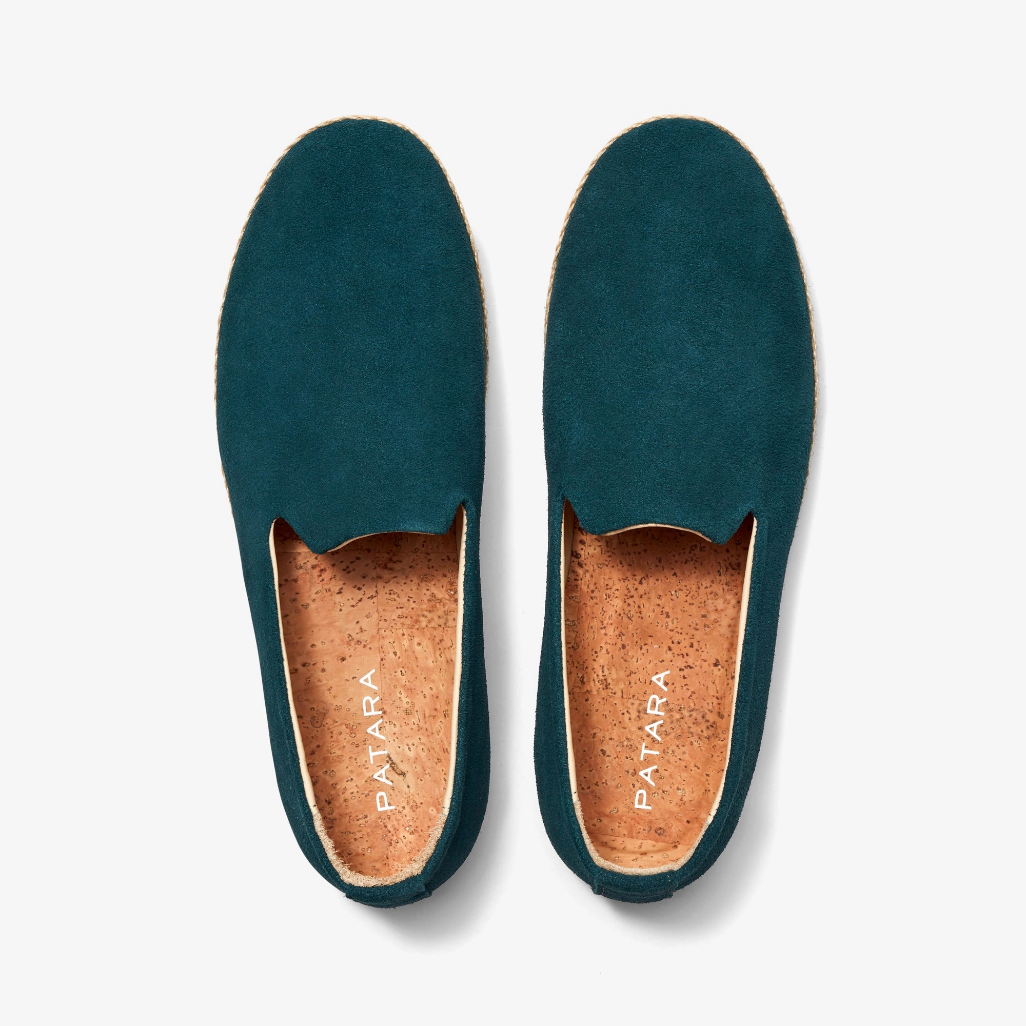 Teal Smoking Slipper