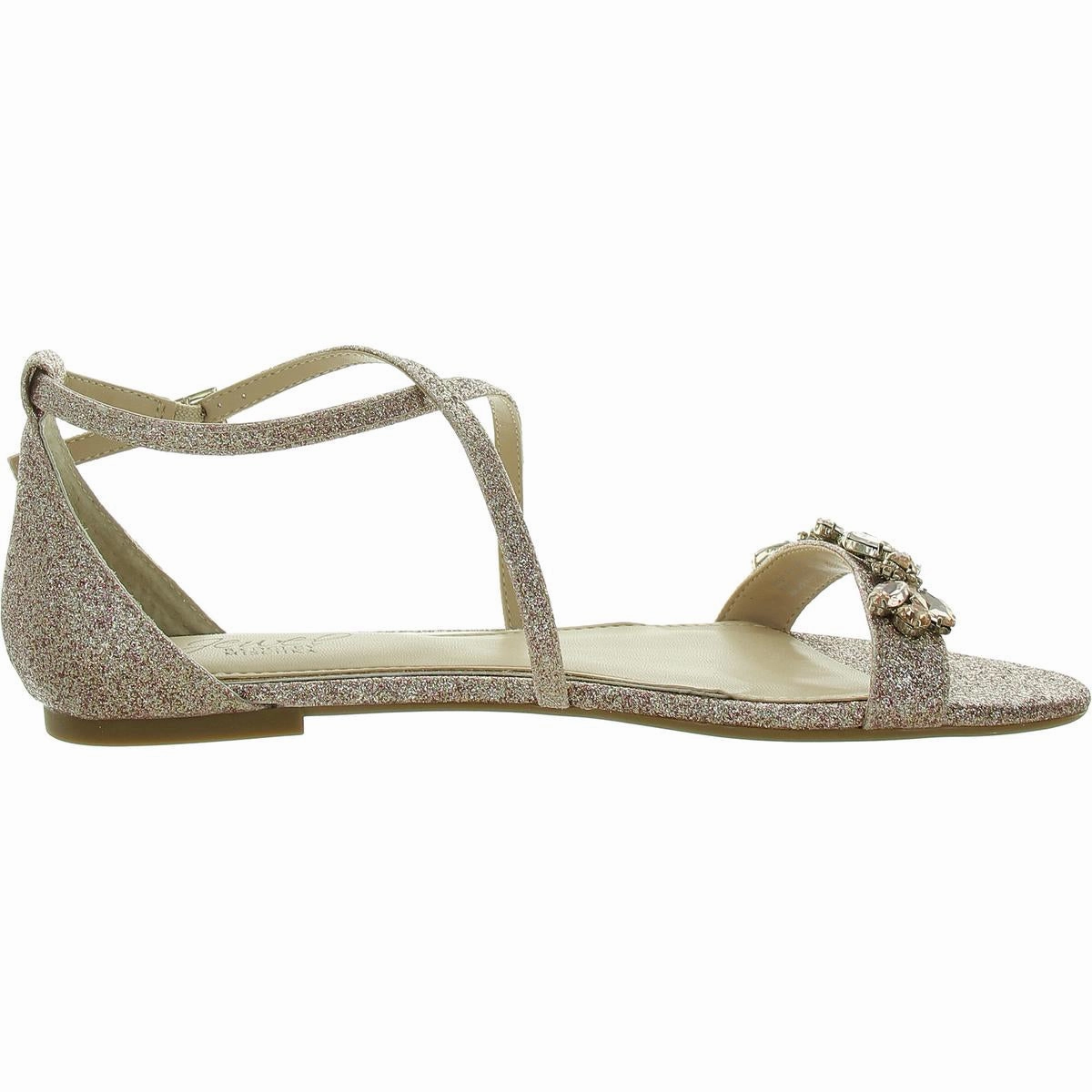 TESSY Womens Faux Leather Strappy Sandals