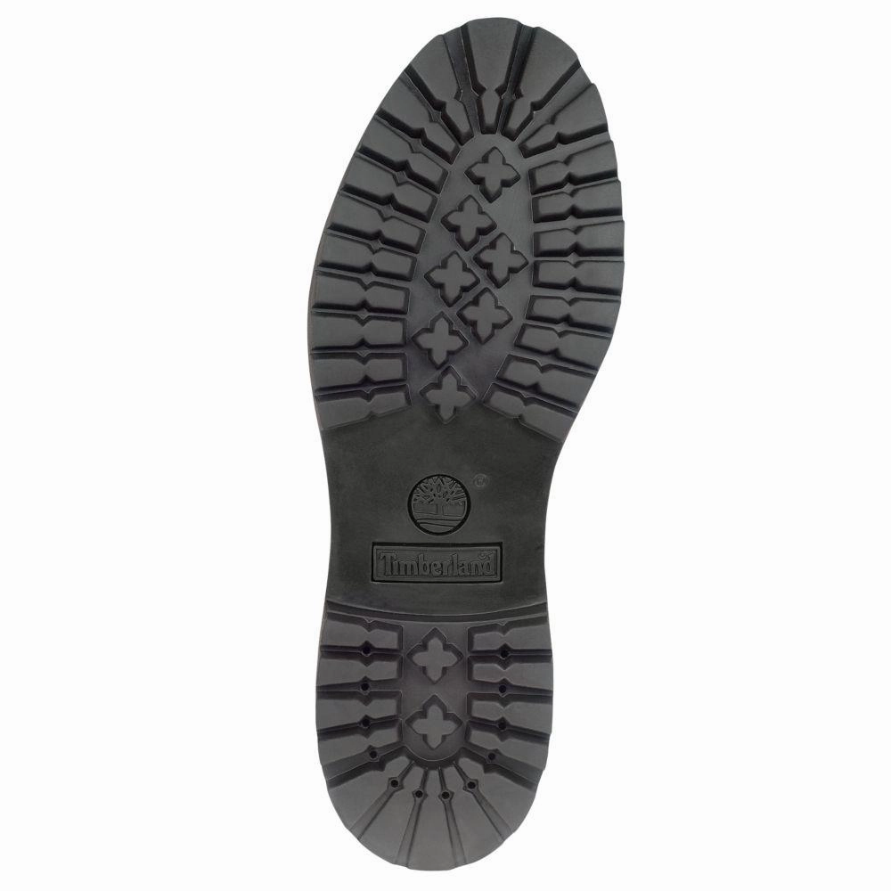 Timberland Men's 10073 6-Inch Premium Black Nubuck Waterproof