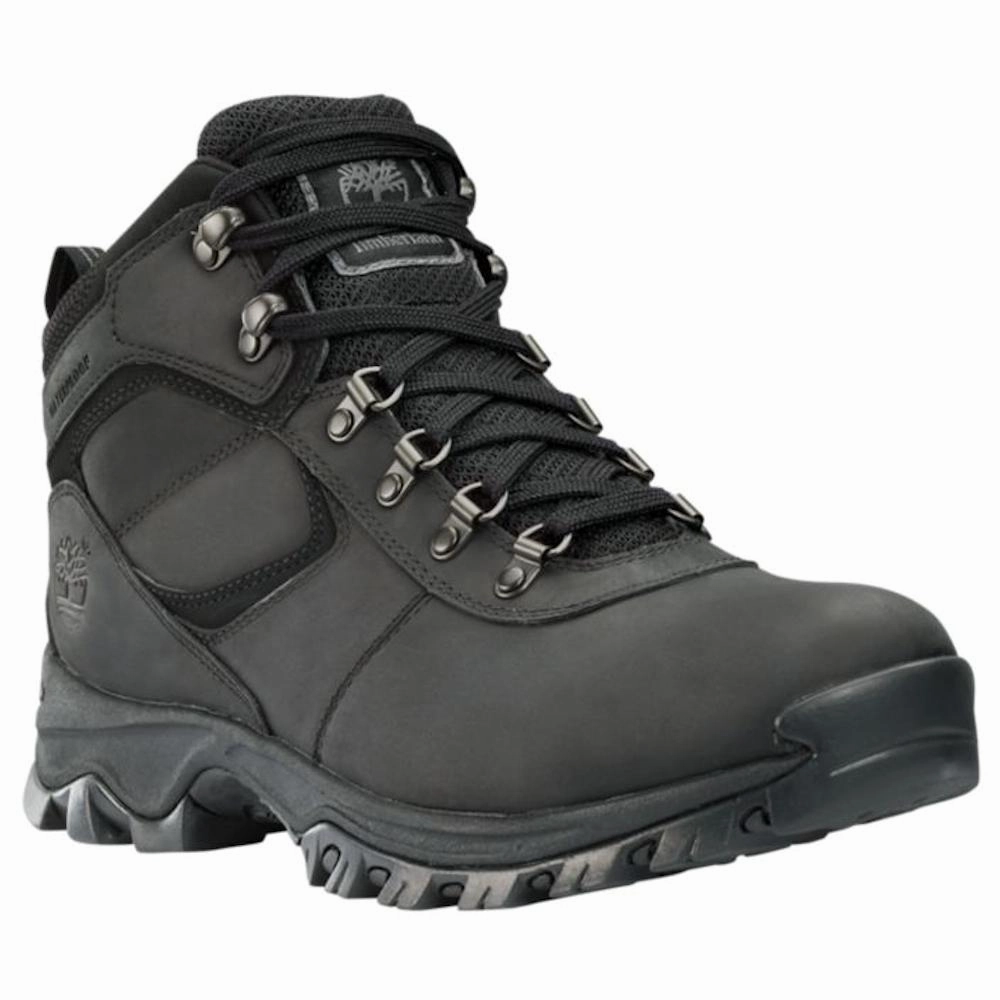 Timberland Men's Mt. Maddsen Mid Hiking Boots Black Waterproof