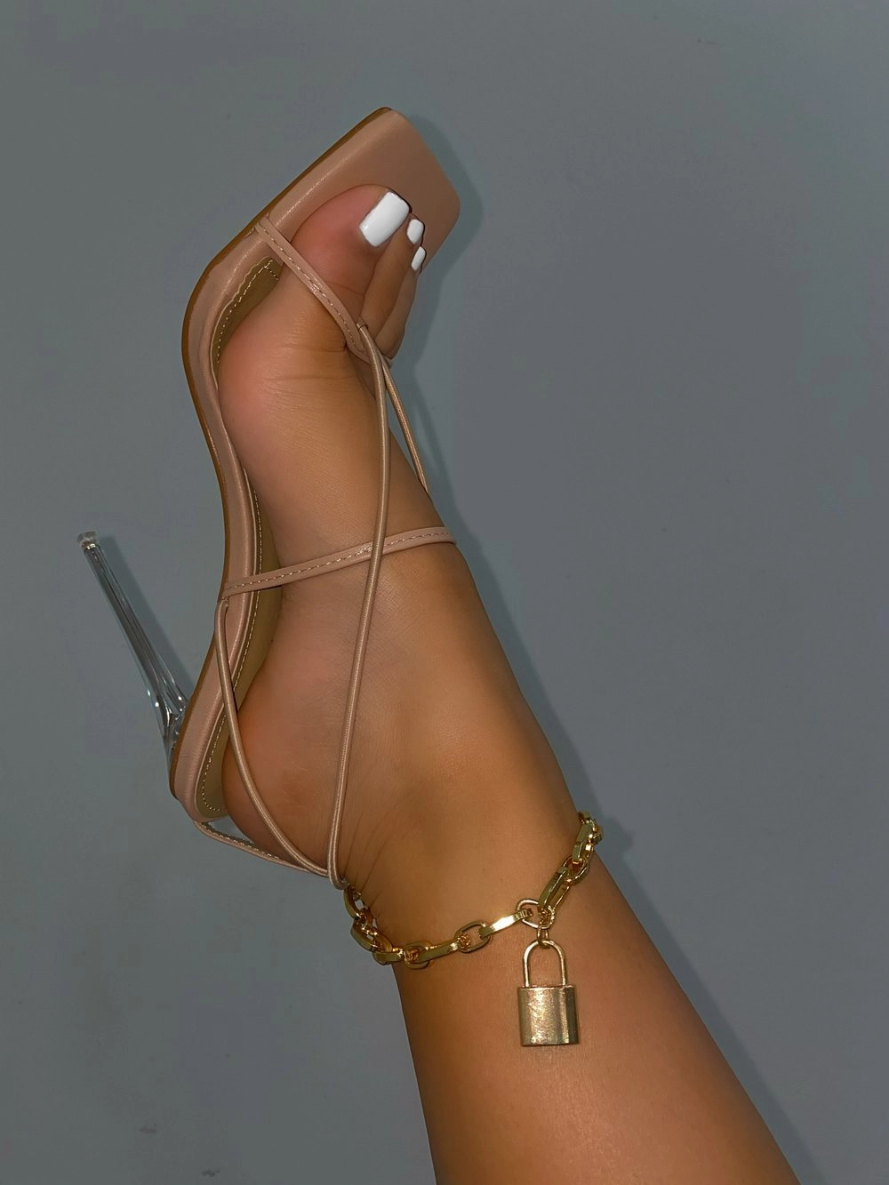 Tinecia Heels- Nude