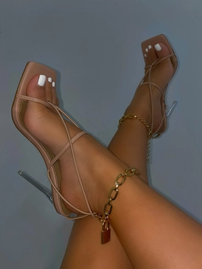Tinecia Heels- Nude