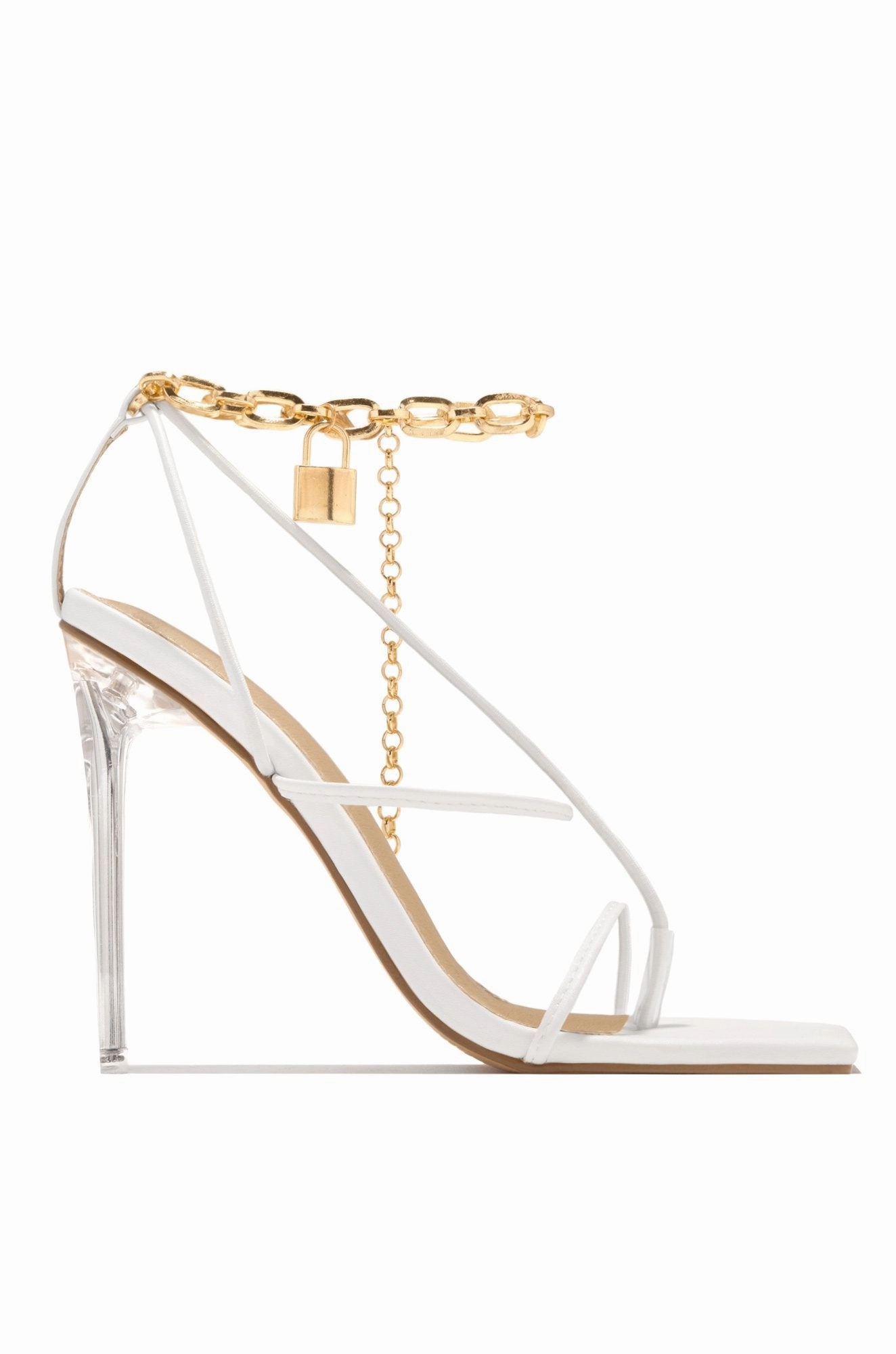 Tinecia Heels- White