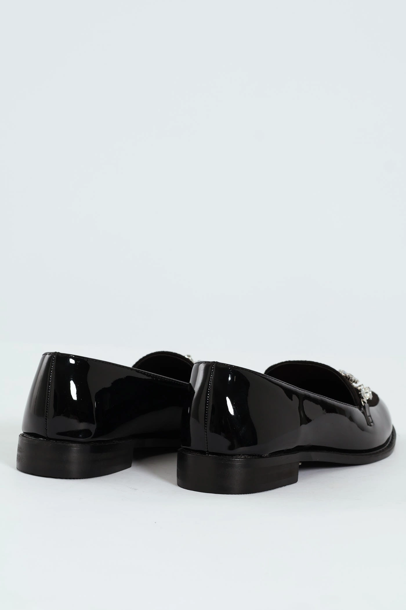 Trim Multi Fabric Loafer - Black
