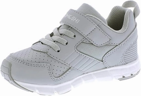 TSUKIHOSHI 3581 Charge BTS Strap-Closure Back-to-School Shoes for Boys and Girls with Wide Toe Box and Slip-Resistant, Non-Marking Outsole - for Kids Ages 1-12