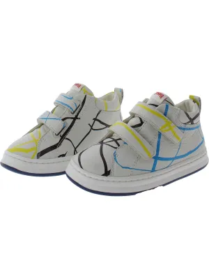 Twins Girls Toddler Leather Casual and Fashion Sneakers