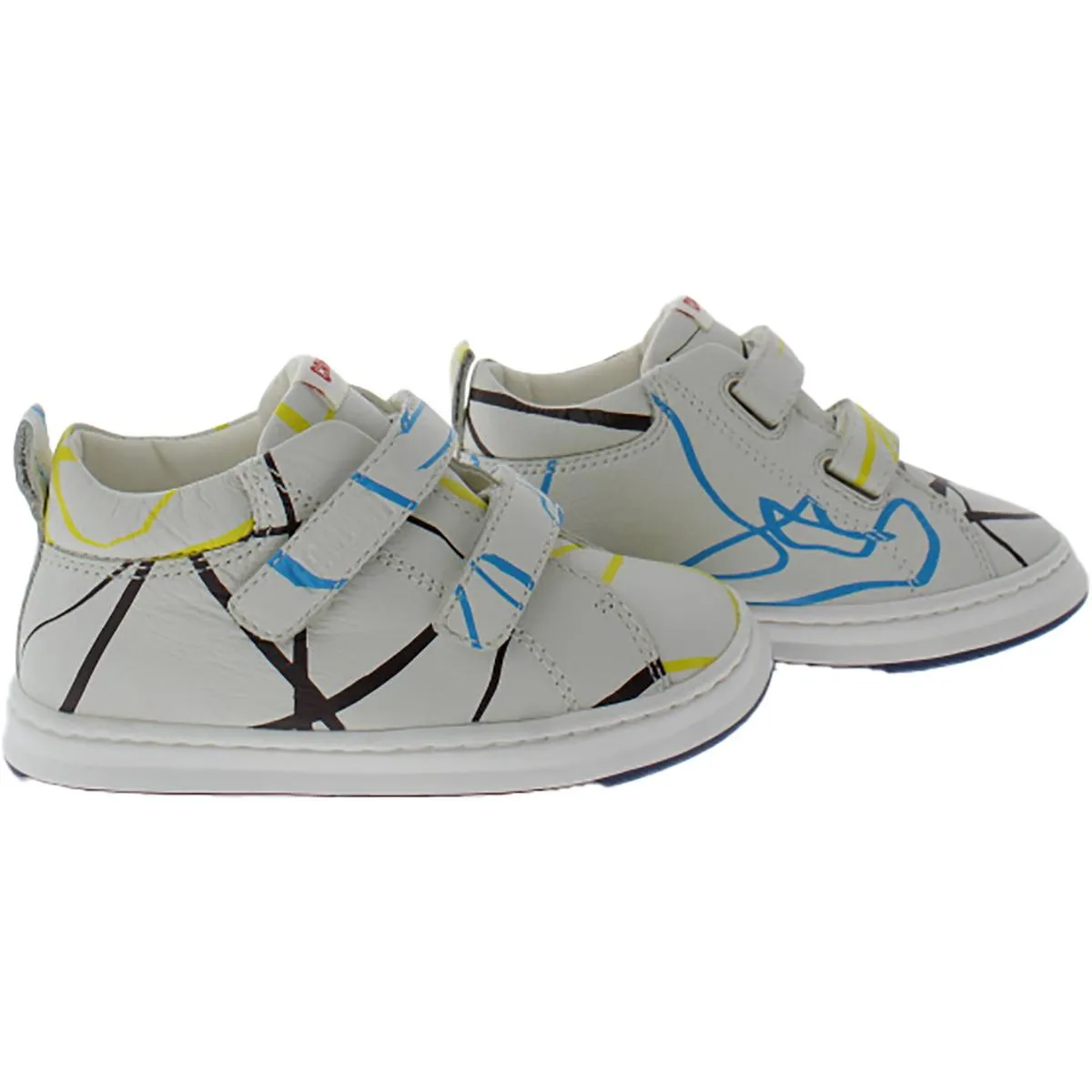 Twins Girls Toddler Leather Casual and Fashion Sneakers