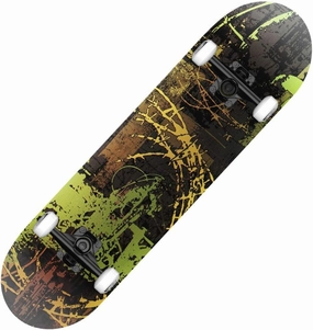 TXTC Four-Wheel Standard Skateboards for Beginners/Children/Adults/Teenagers with 7 Lays Maple Deck and Colorful Flashing Wheels Suitable for Kids Outdoor Sports (Color : C)