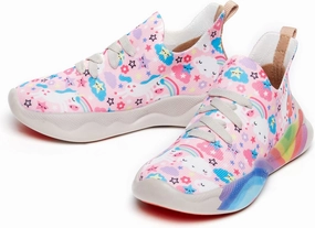 UIN Kid's Fashion Sneakers Lightweight Casual Comfortable Boys Girls Funny Painted Travel Shoes Mijas