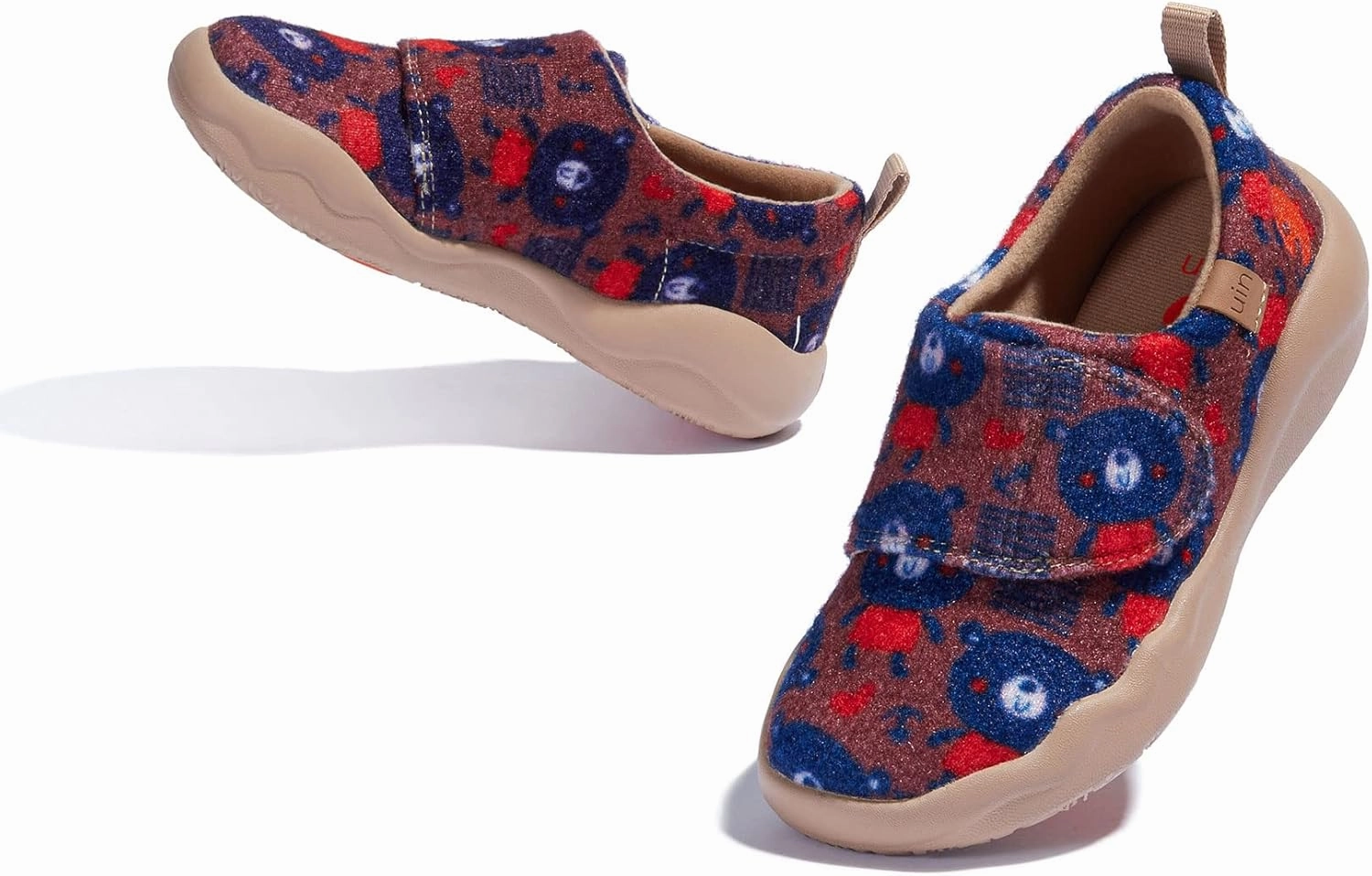 UIN Kid's Slip On Fashion Sneakers Cute Casual Fancy Art Painted Comfort Soft Toledo 