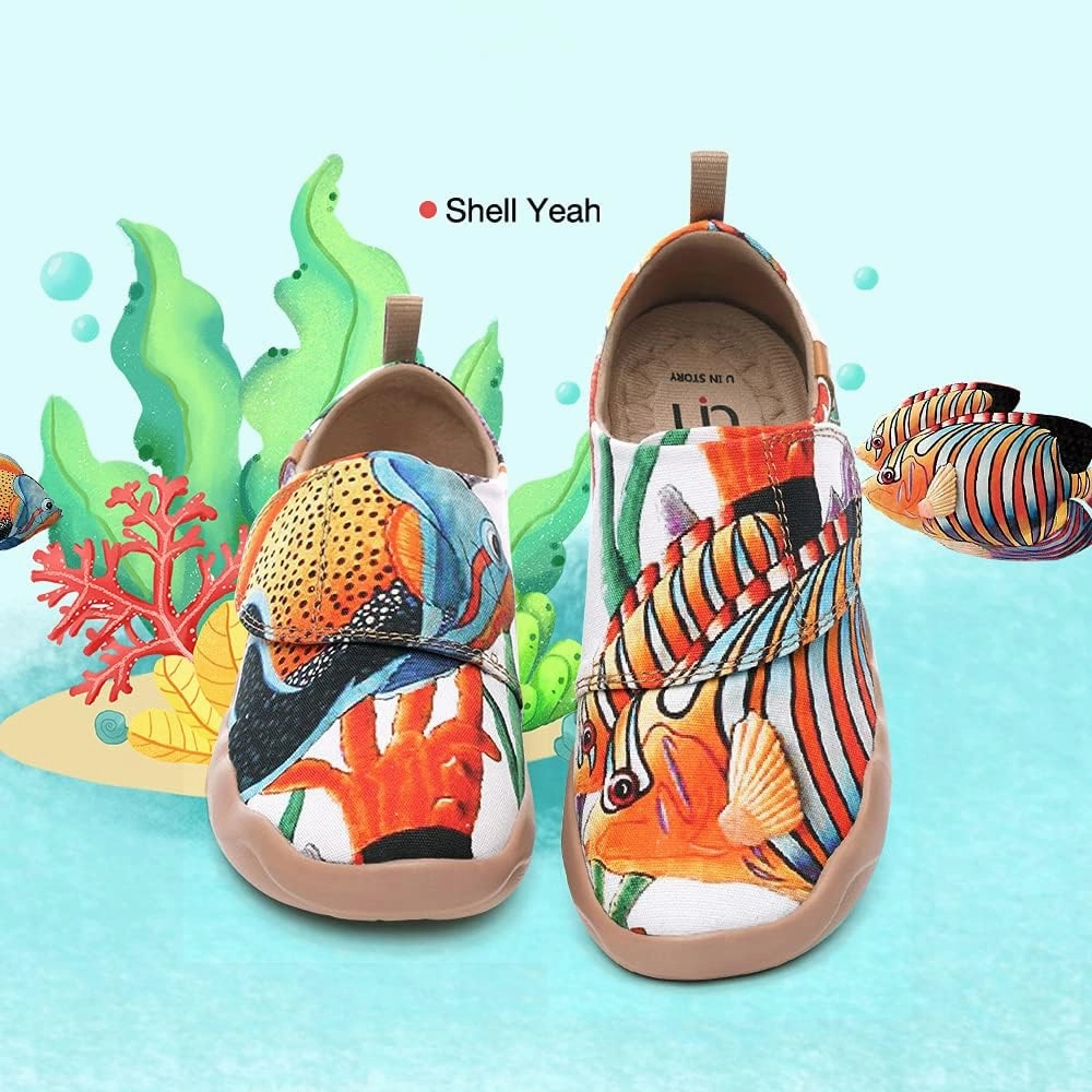 UIN Kid's Walking Shoes High Top Knitted Boots Casual Lightweight Comfort Fashion Sneaker Madrid