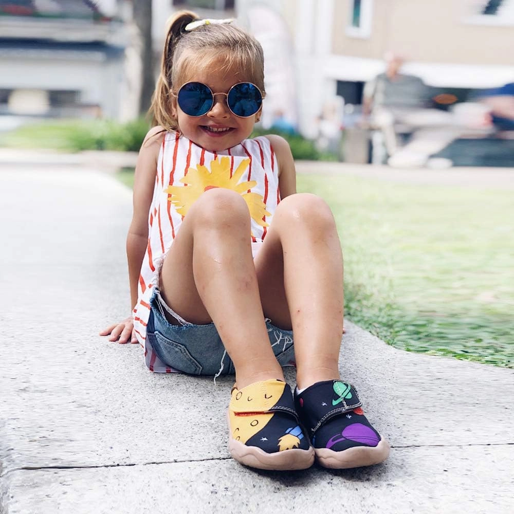 UIN Kid's Walking Shoes High Top Knitted Boots Casual Lightweight Comfort Fashion Sneaker Madrid