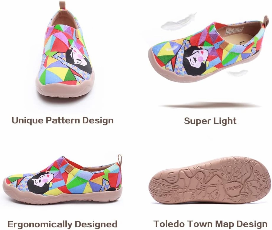 UIN womens Flats,comfort Walking,loafers