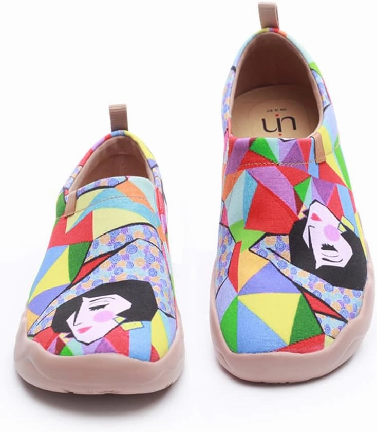 UIN womens Flats,comfort Walking,loafers