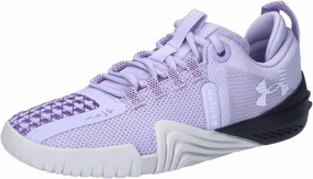 Under Armour 3027342-500-7.5 Women's UA Reign 6 Training Shoes Salt Purple 7.5
