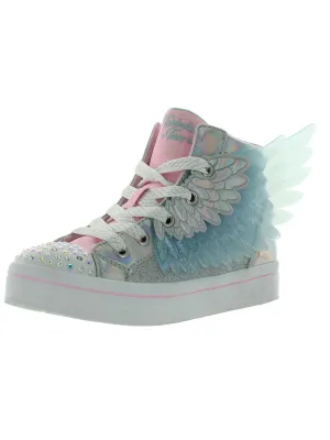 Unicorn Wings Girls Embellished Light-Up Shoes