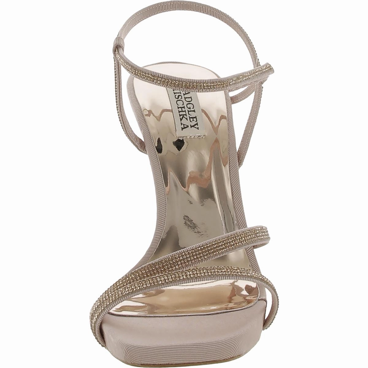 Urbana Womens Open Toe Ankle Strap Heels