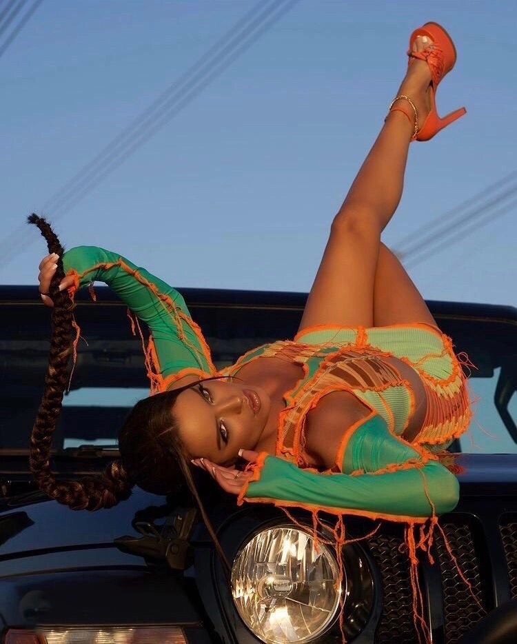 Valencia Heels- Orange