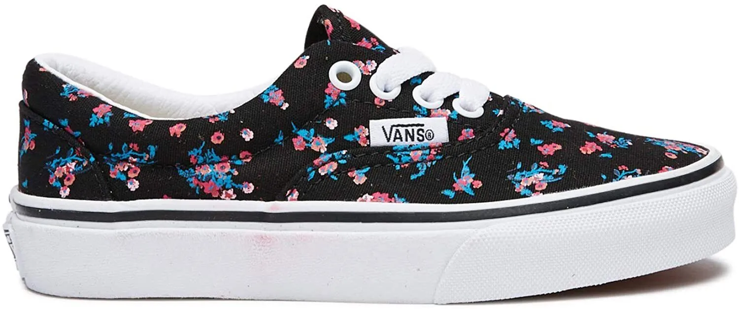 Vans Era VN0A38H88KI Kids Ditsy Flora Black True White Shoes Size US 10.5 ZJ112