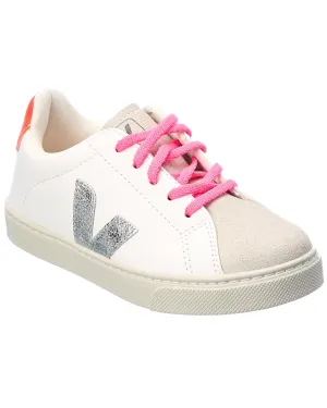 VEJA Small Esplar Leather & Suede Sneaker
