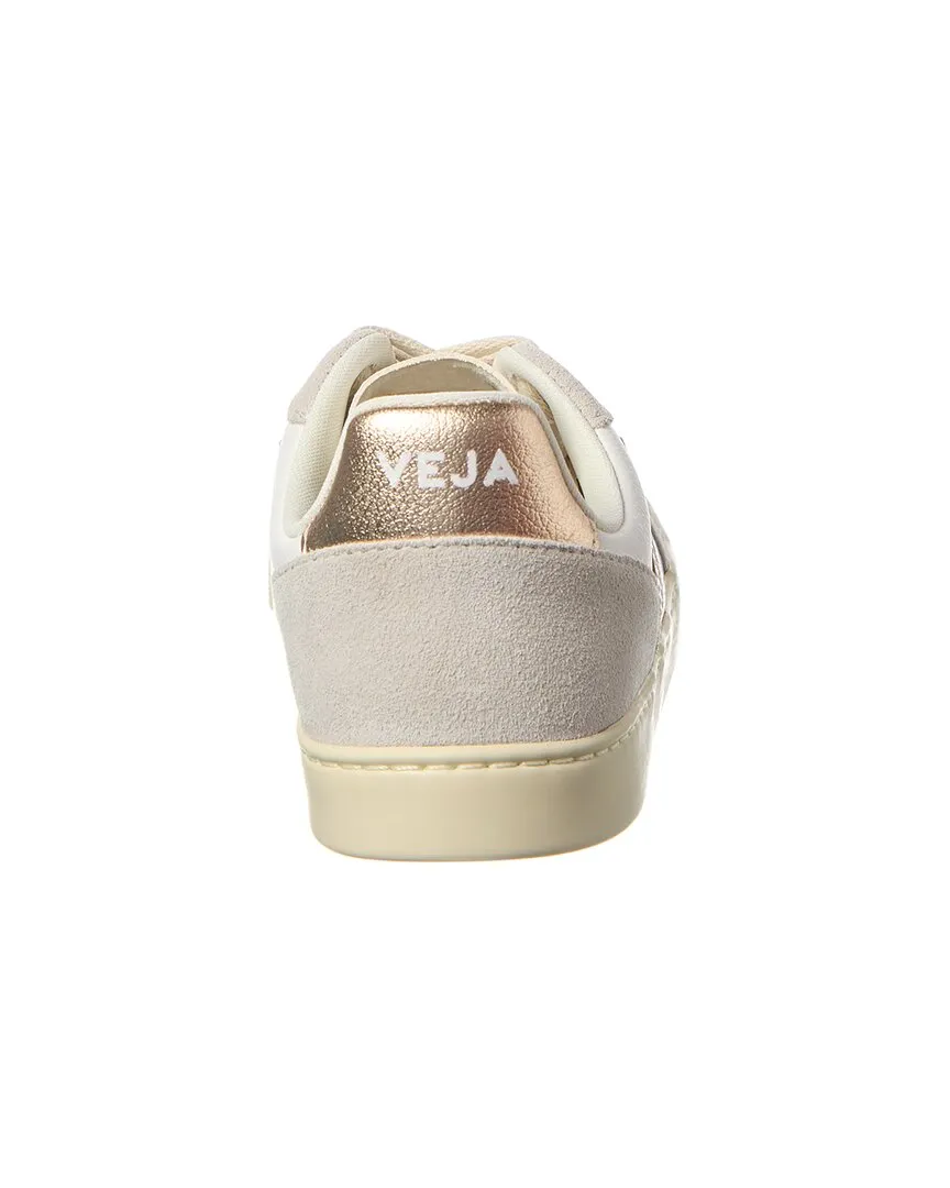 VEJA Small V-10 Laces Chromefree Leather Sneaker