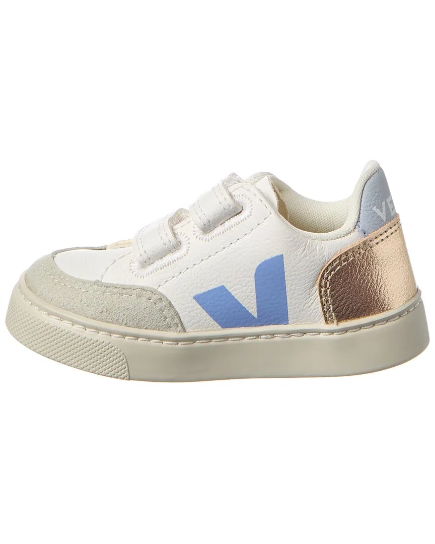 VEJA Small V-12 Chromefree Leather Sneaker