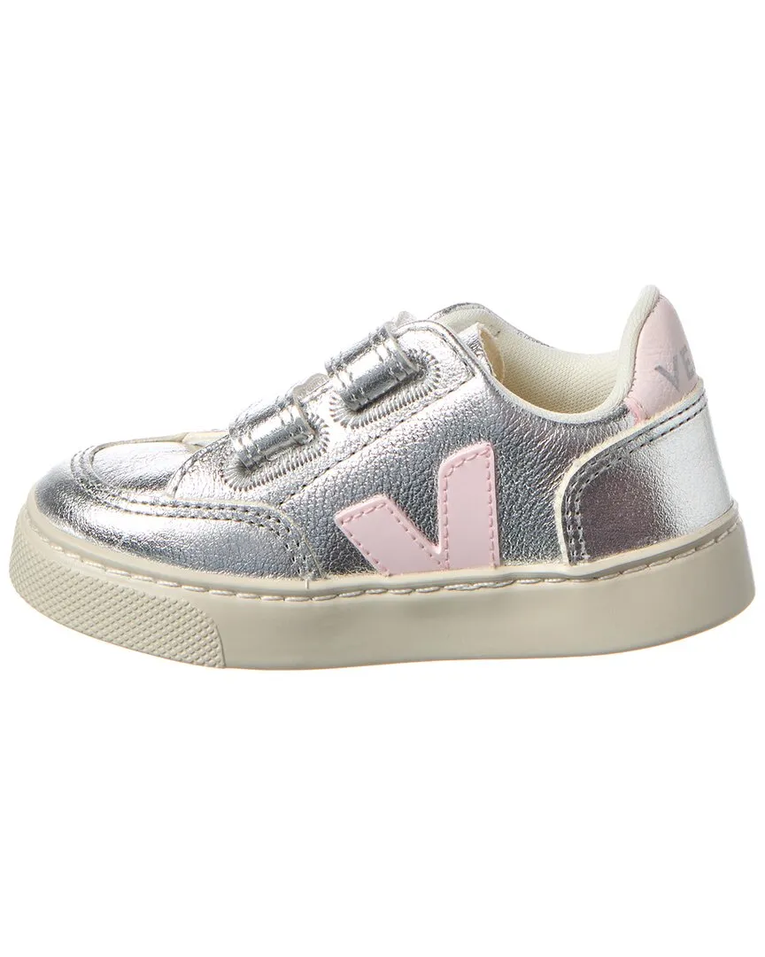 VEJA Small V-12 Chromefree Leather Sneaker