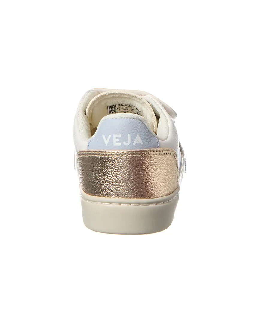 VEJA Small V-12 Chromefree Leather Sneaker