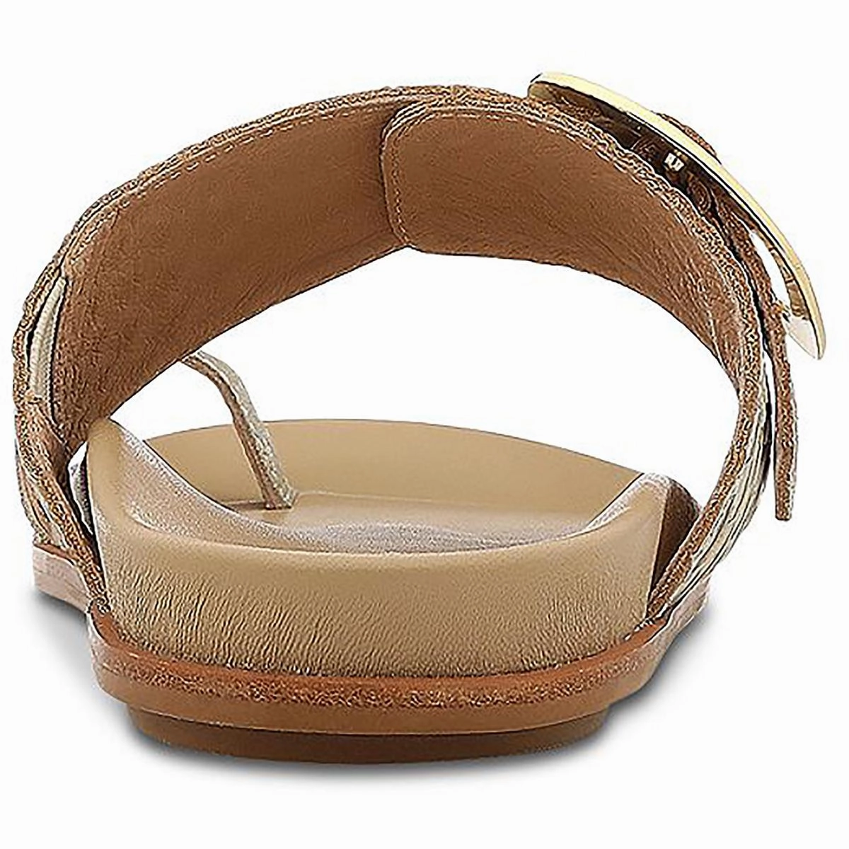 Vintage Python Womens Flat Thong Sandals