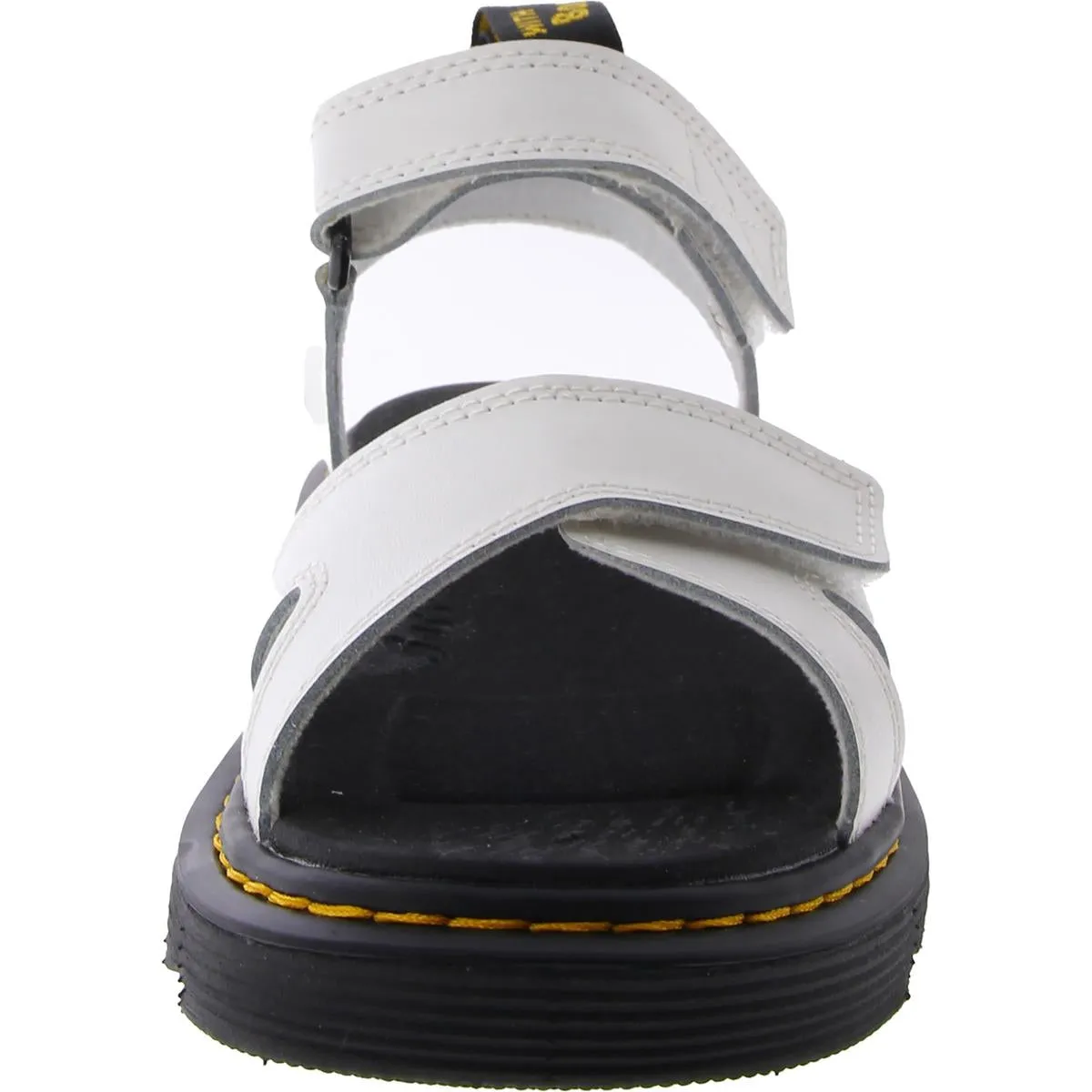 Vossie J Girls Leather Ankle Strap Flatform Sandals