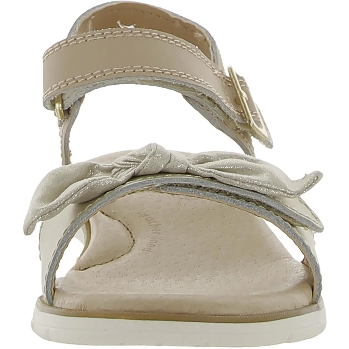 Whitney Girls Bow Adjustable Slingback Sandals