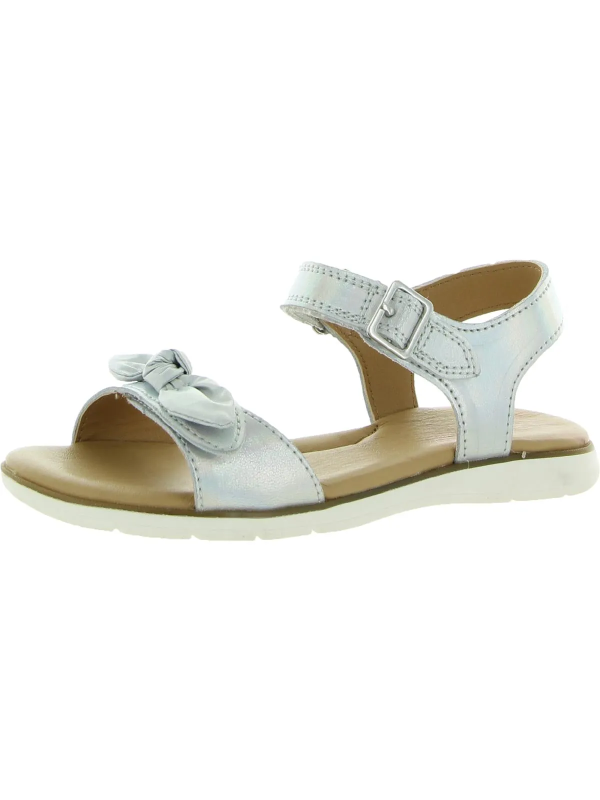 Whitney Girls Bow Adjustable Slingback Sandals