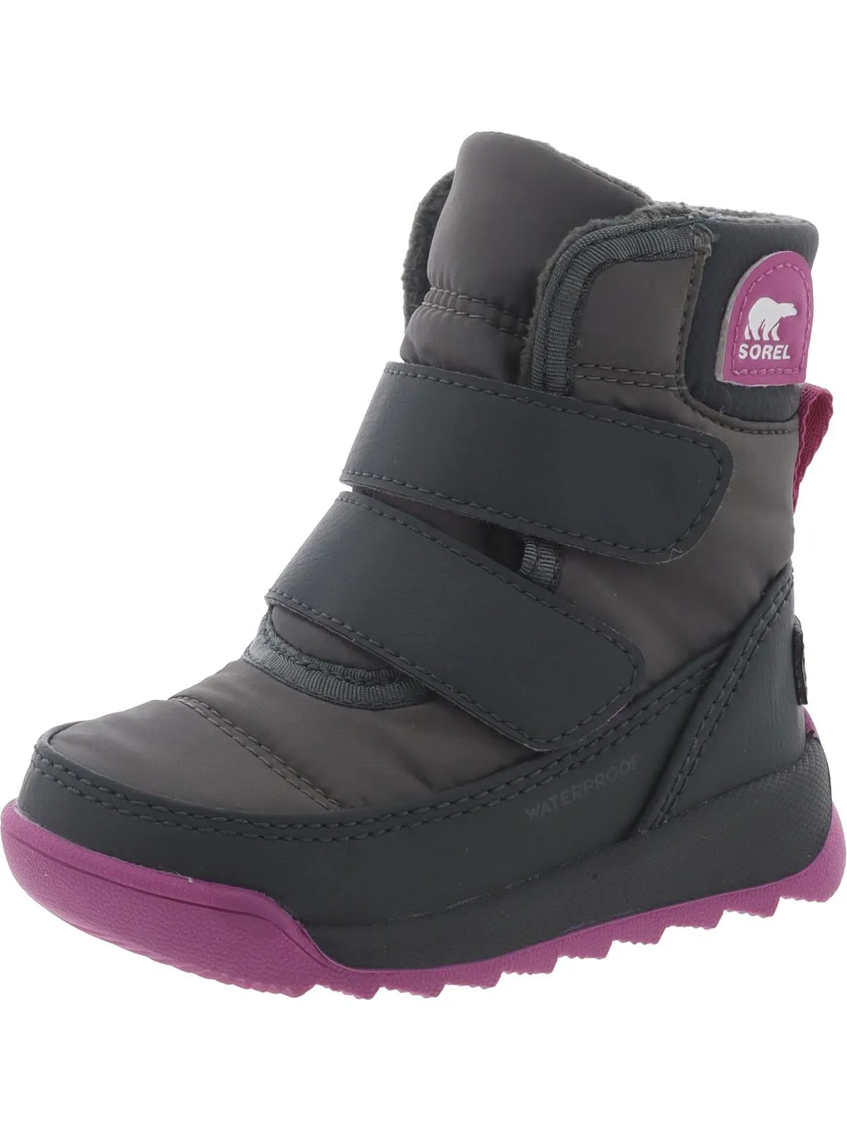 Whitney II Strap Boys Waterproof Insulated Winter & Snow Boots