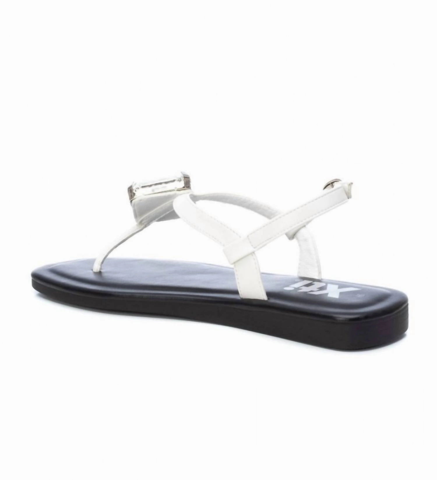 Women's Flat Sandals In White