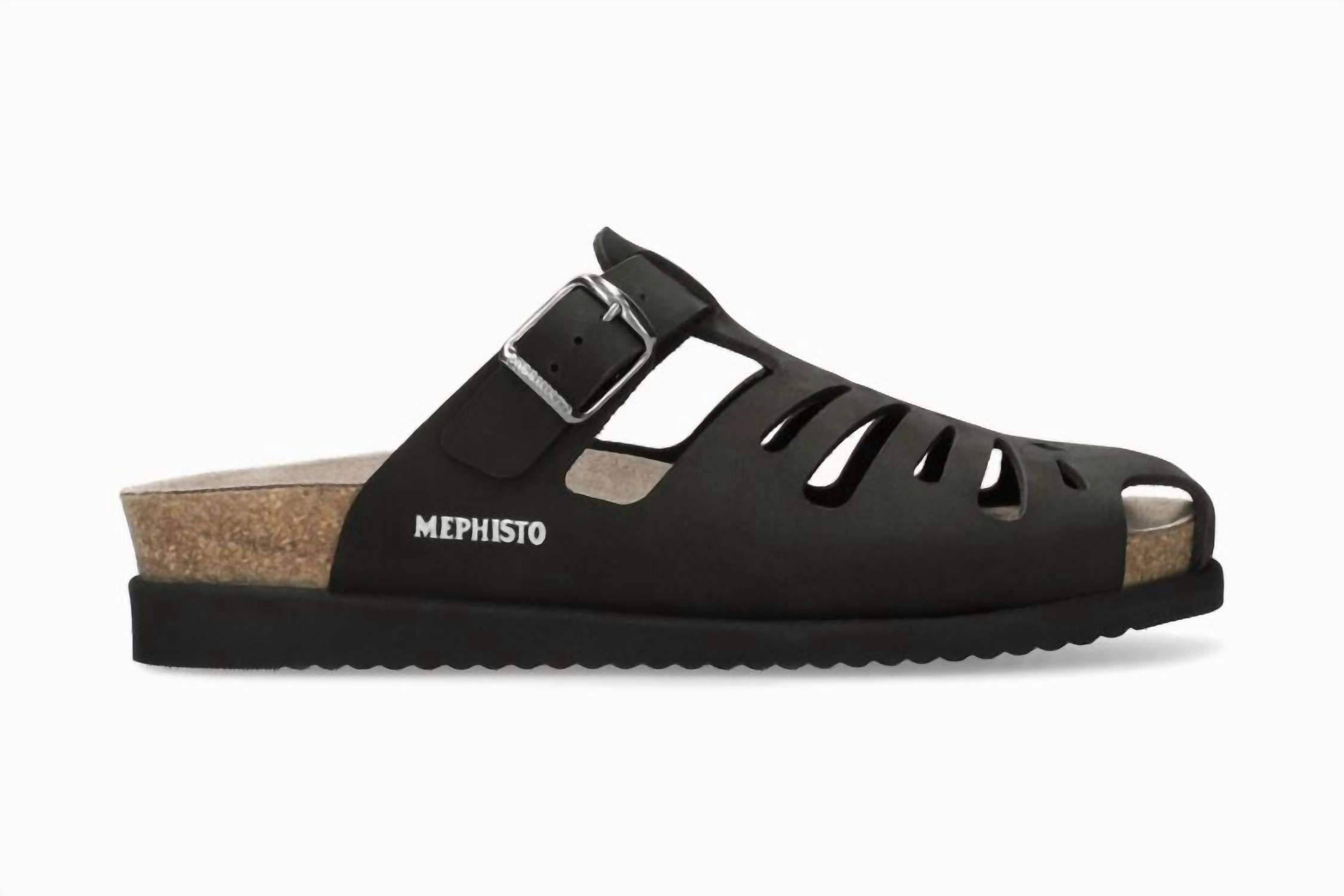 Women's Hedina Fisherman Mule Sandal In Black