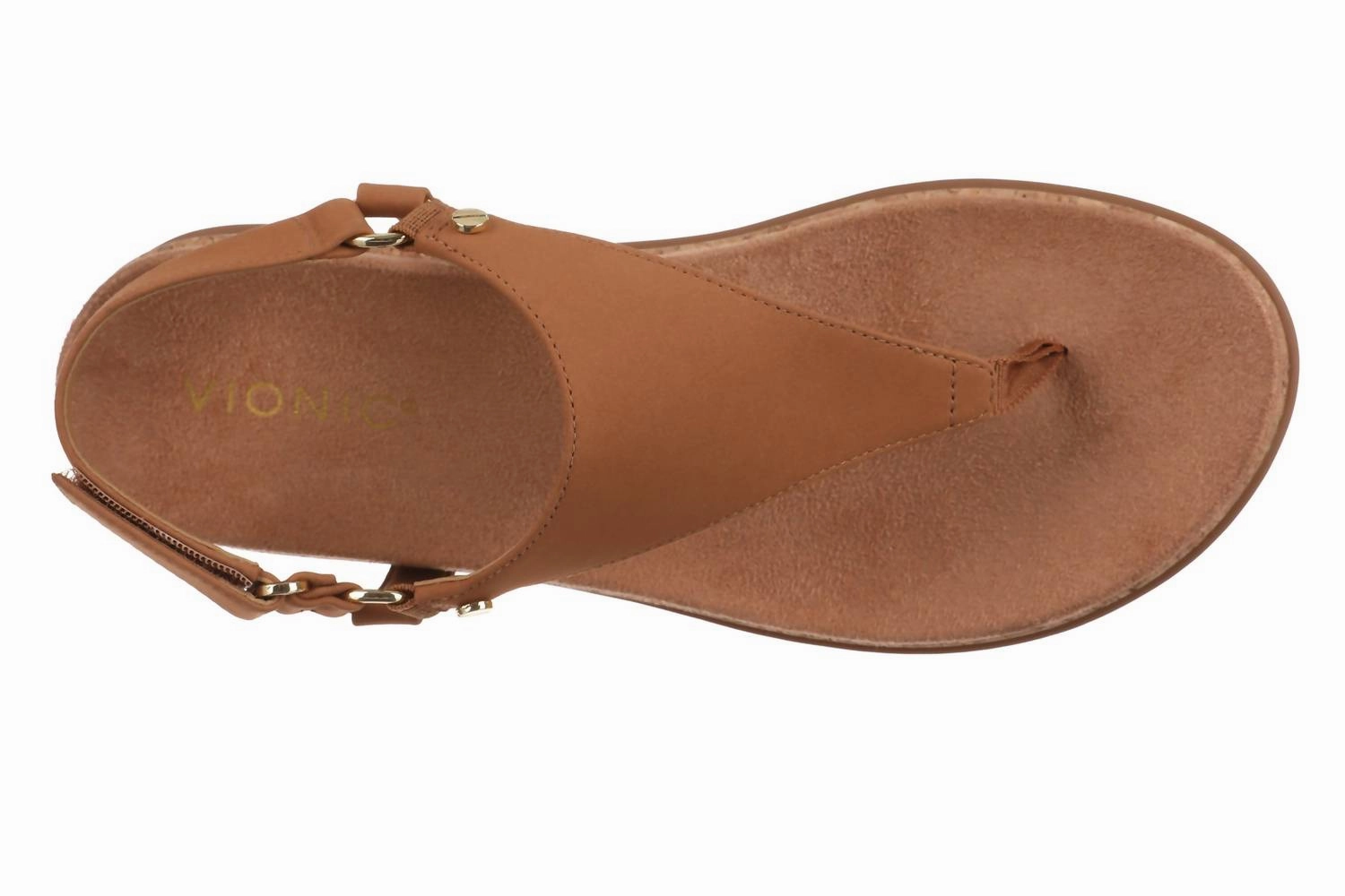 Women's Kirra Toe Post Walking Sandal In Camel