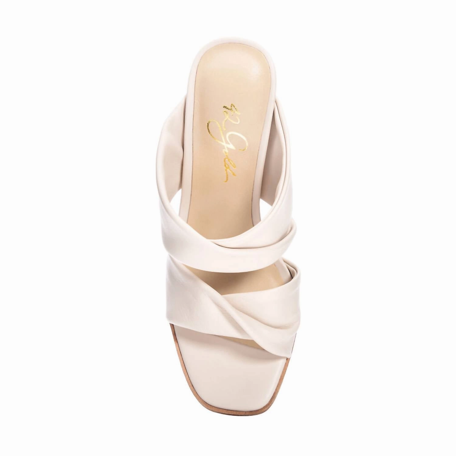 Women's Leven Leather Sandal In Cream