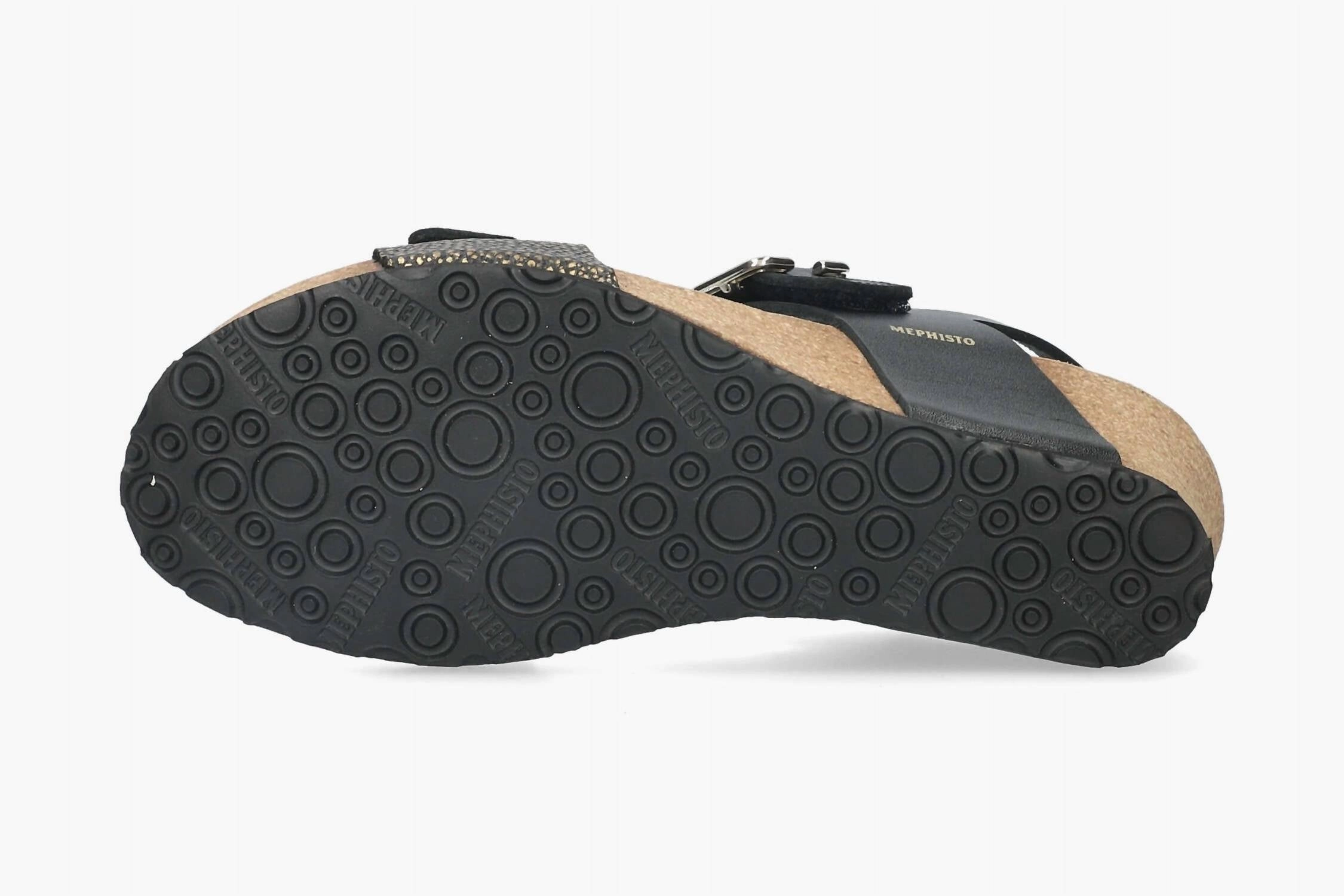 Women's Lissandra Lightweight Walking Wedge Sandal In Black Condor