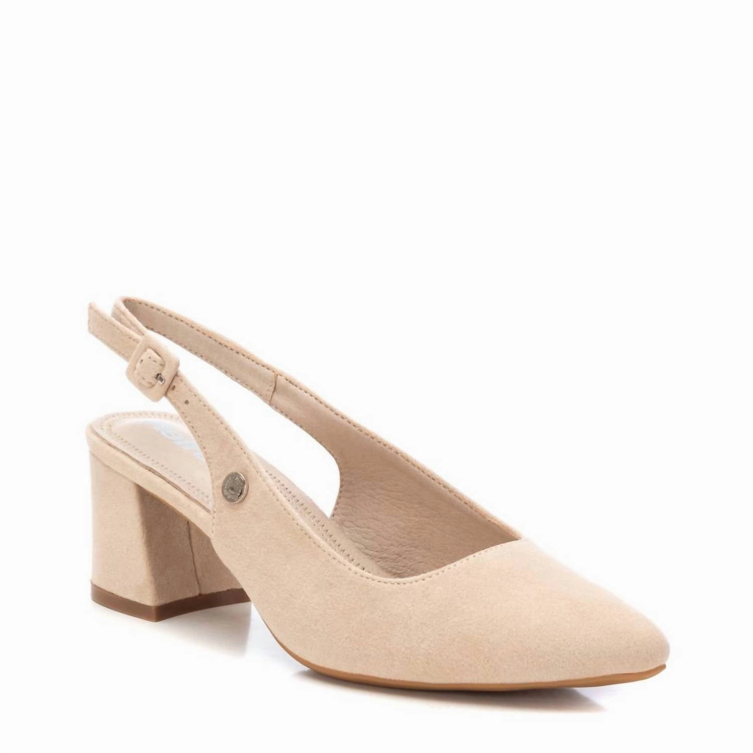 Women's Slingback Pump Shoes In Beige