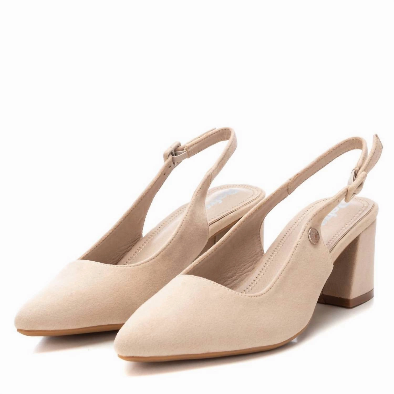 Women's Slingback Pump Shoes In Beige