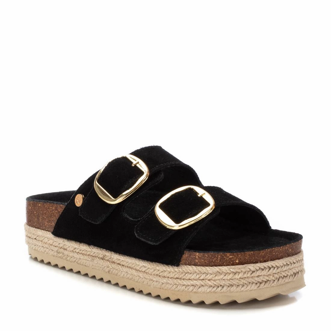 Women's Suede Flat Sandals By XTI