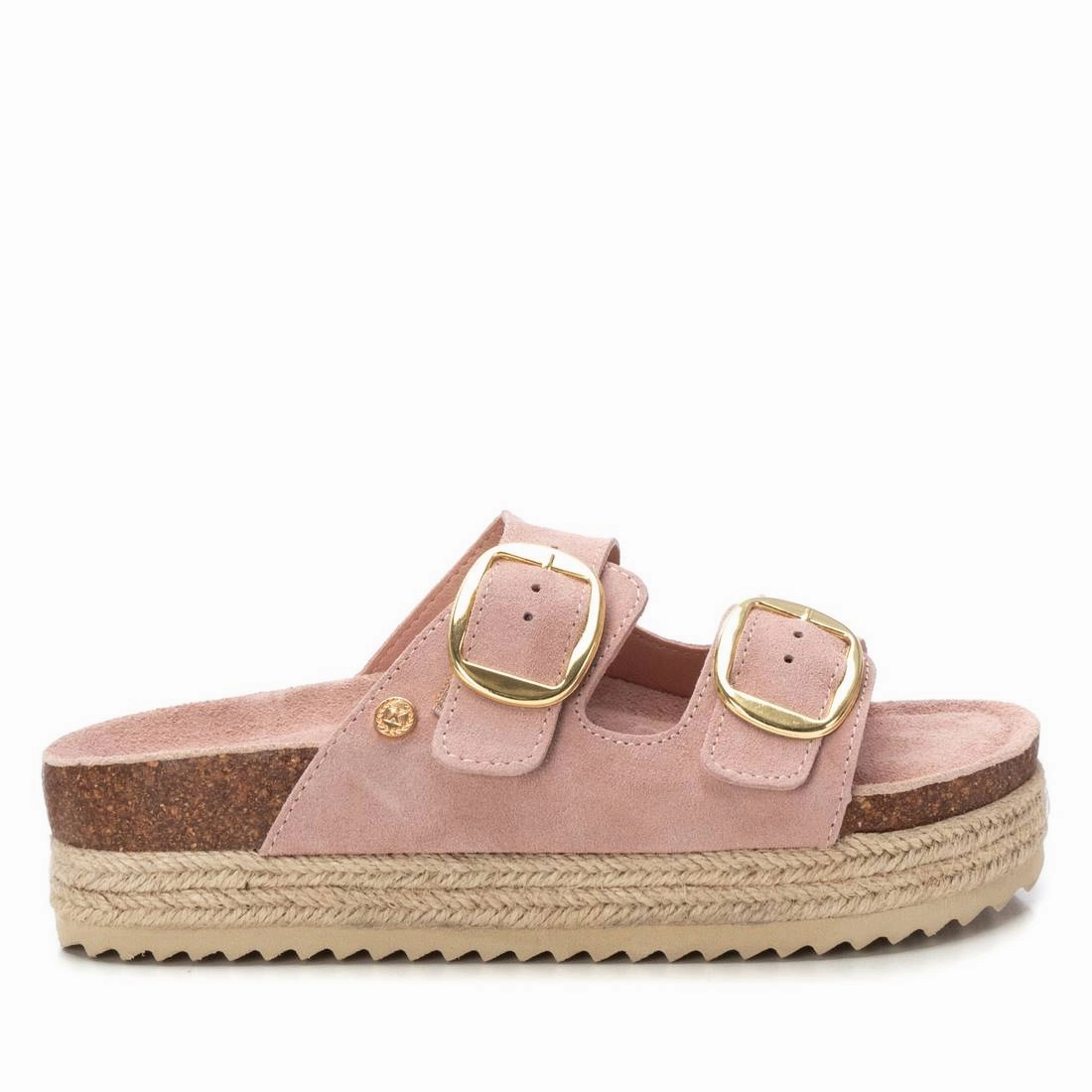 Women's Suede Flat Sandals By XTI