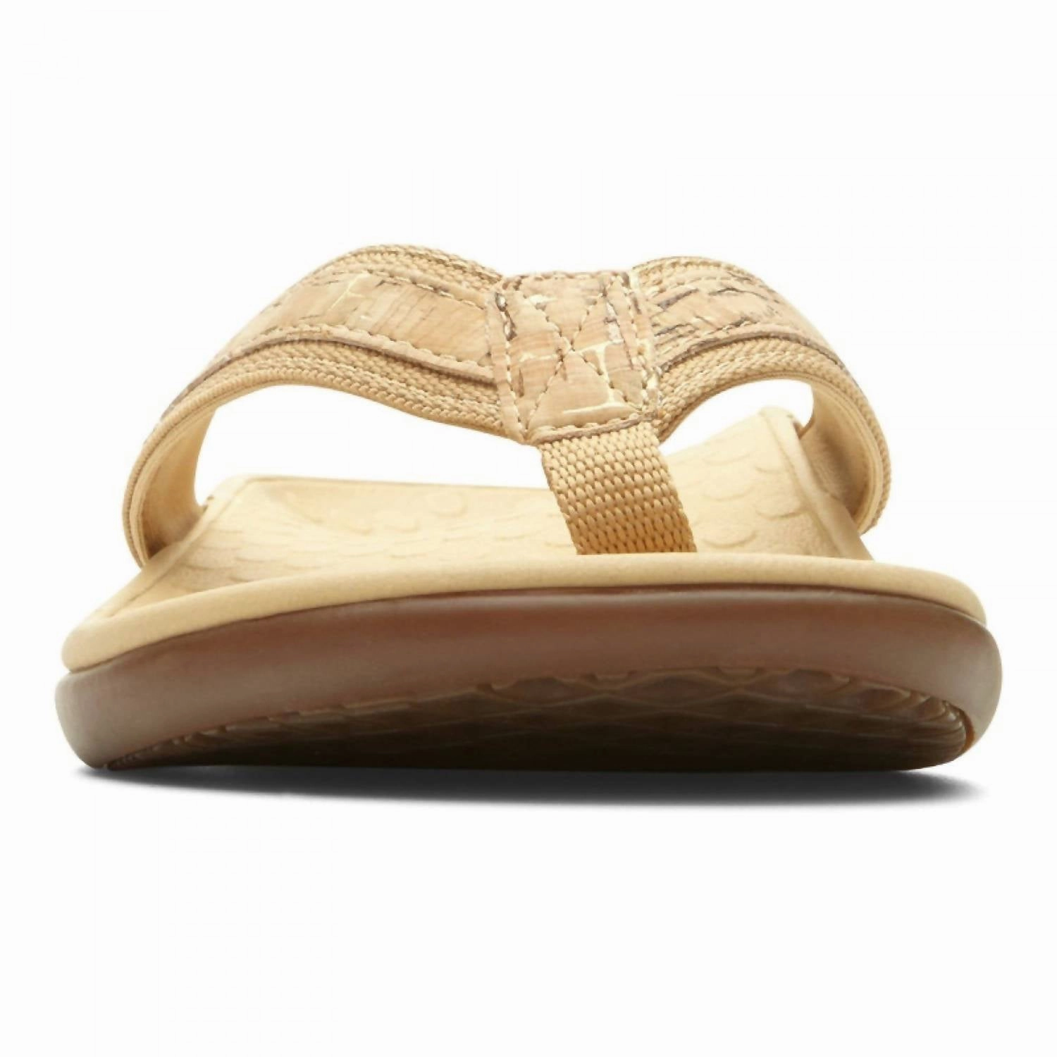 Women's Tide Sandal In Gold Cork