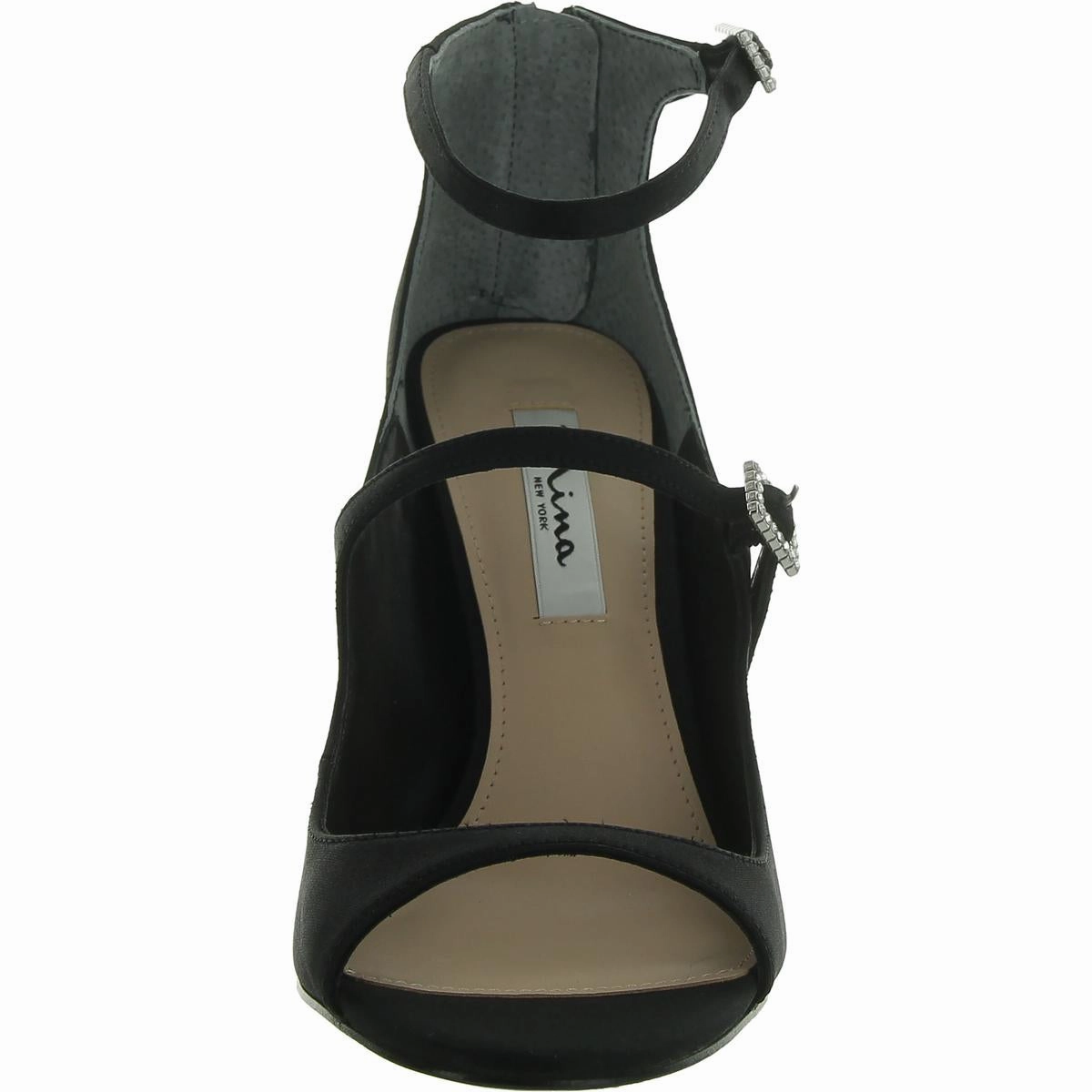 Womens Adjustable Open Toe Heels