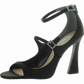 Womens Adjustable Open Toe Heels